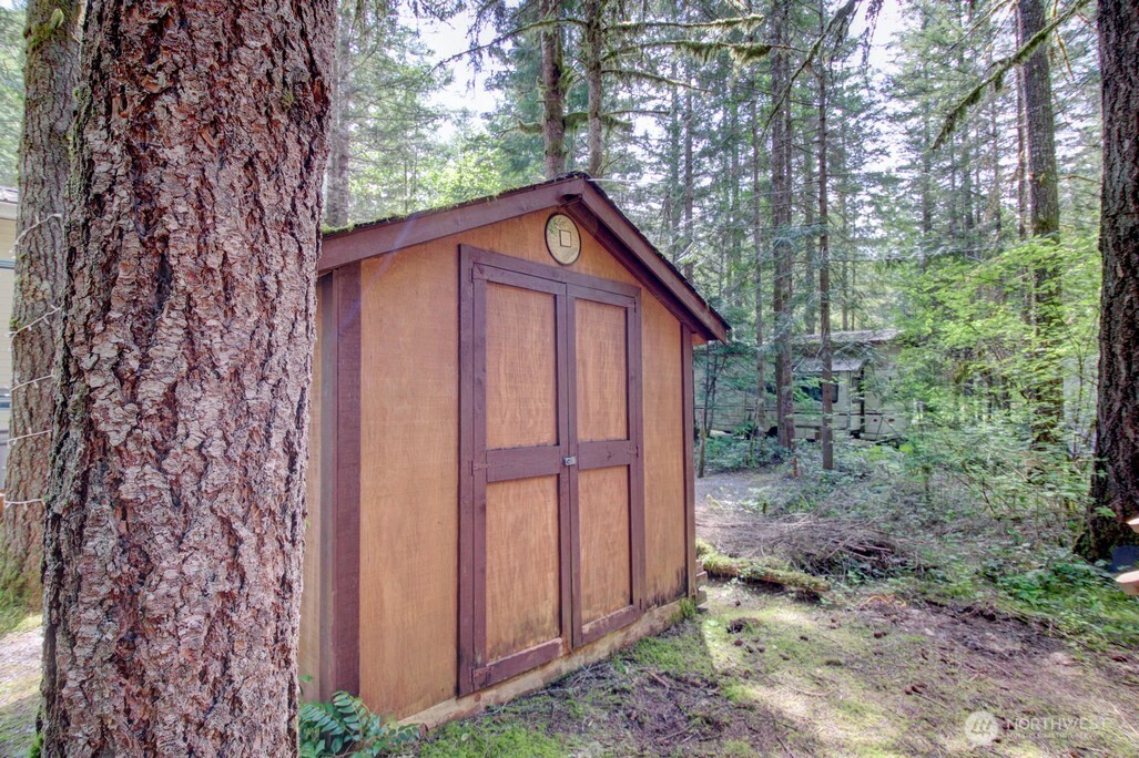 134 Drial Loop Maple Falls, WA 98266 - Photo 21 of 36 a view of a house with a yard and large tree
