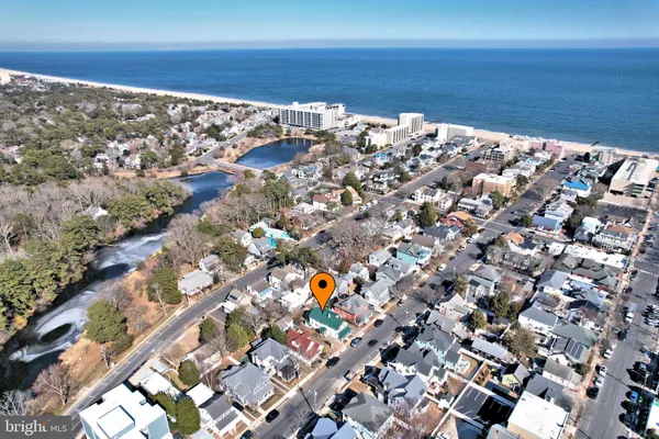 an aerial view of a
