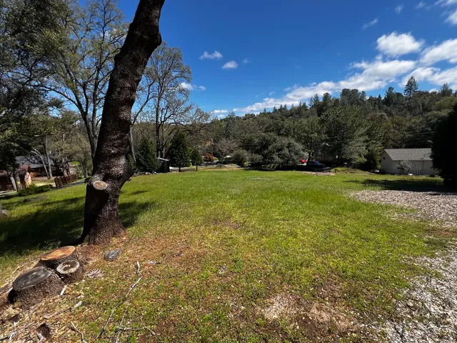 a view of an outdoor space and yard