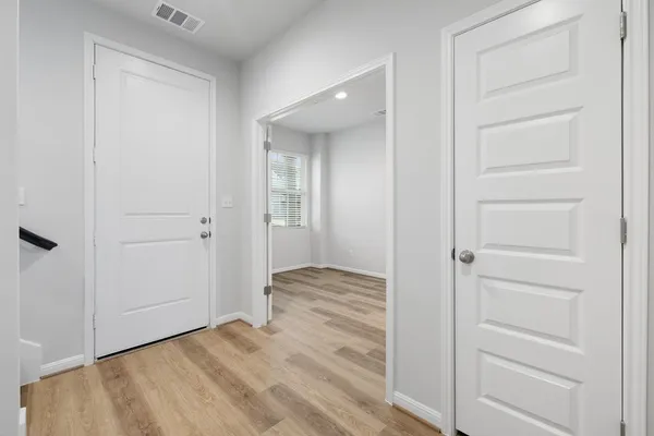 a view of wooden floor