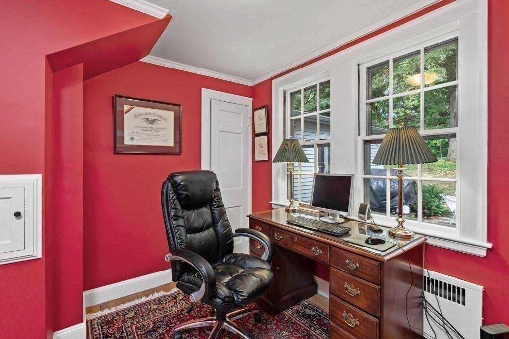 37 Fox Hill Road Wellesley, MA 02481 - Photo 11 of 26 a view of a workspace with furniture and a window