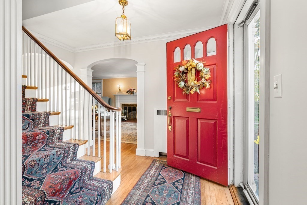 37 Fox Hill Road Wellesley, MA 02481 - Photo 3 of 26 a view of an entryway with wooden floor
