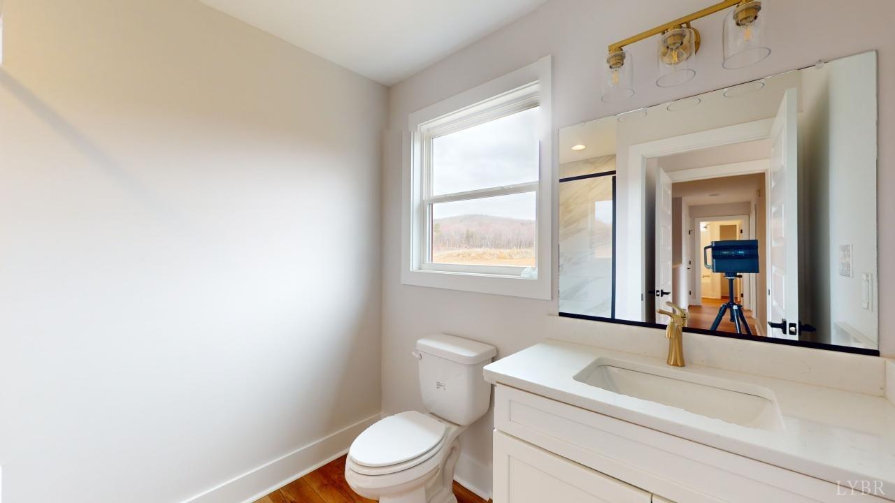 201 Allure Drive Rustburg, VA 24588 - Photo 22 of 46 a white toilet sitting next to a bathroom sink