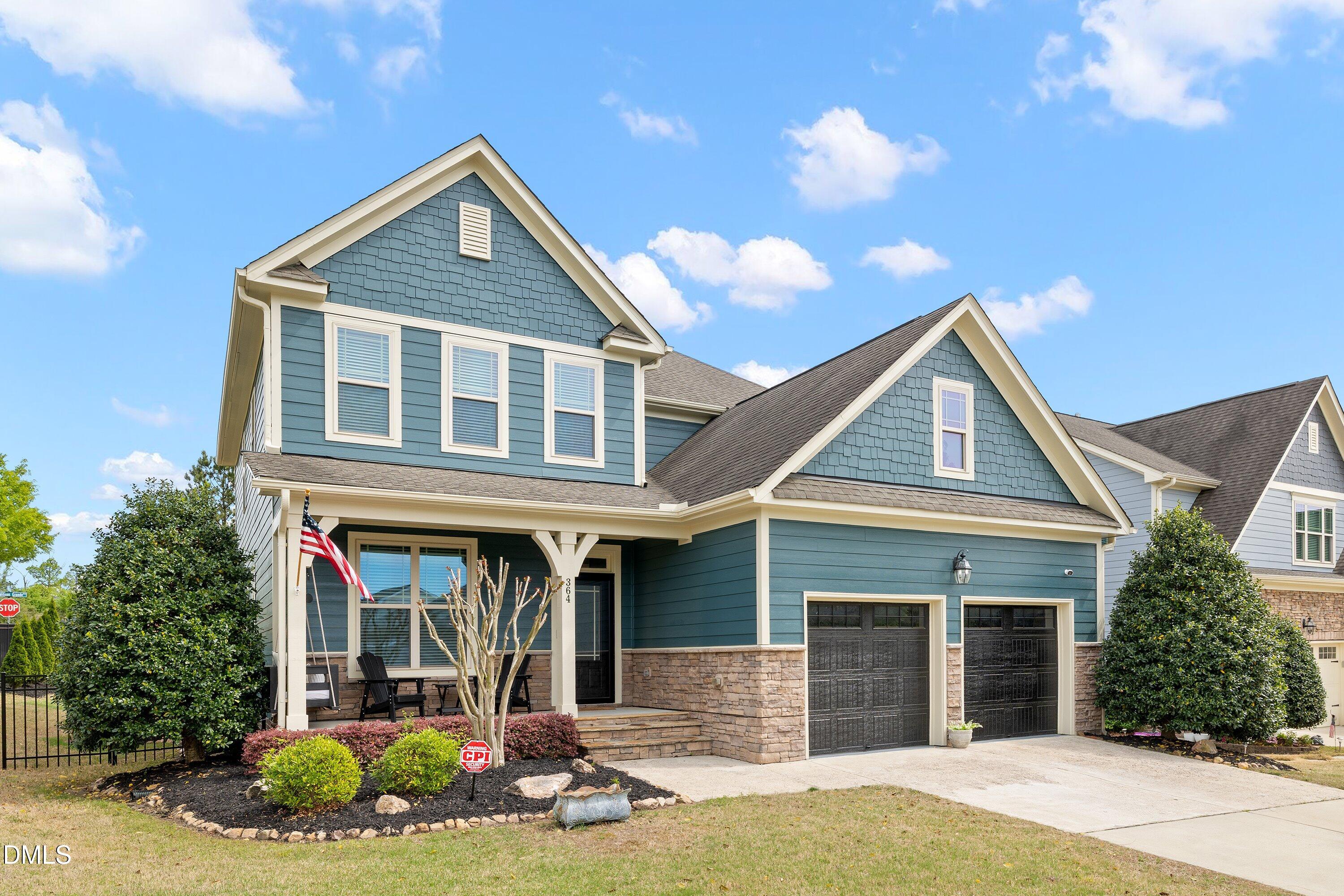 364 Springtime Fields Lane Wake Forest, NC 27587 - Photo 2 of 73 Exterior Front