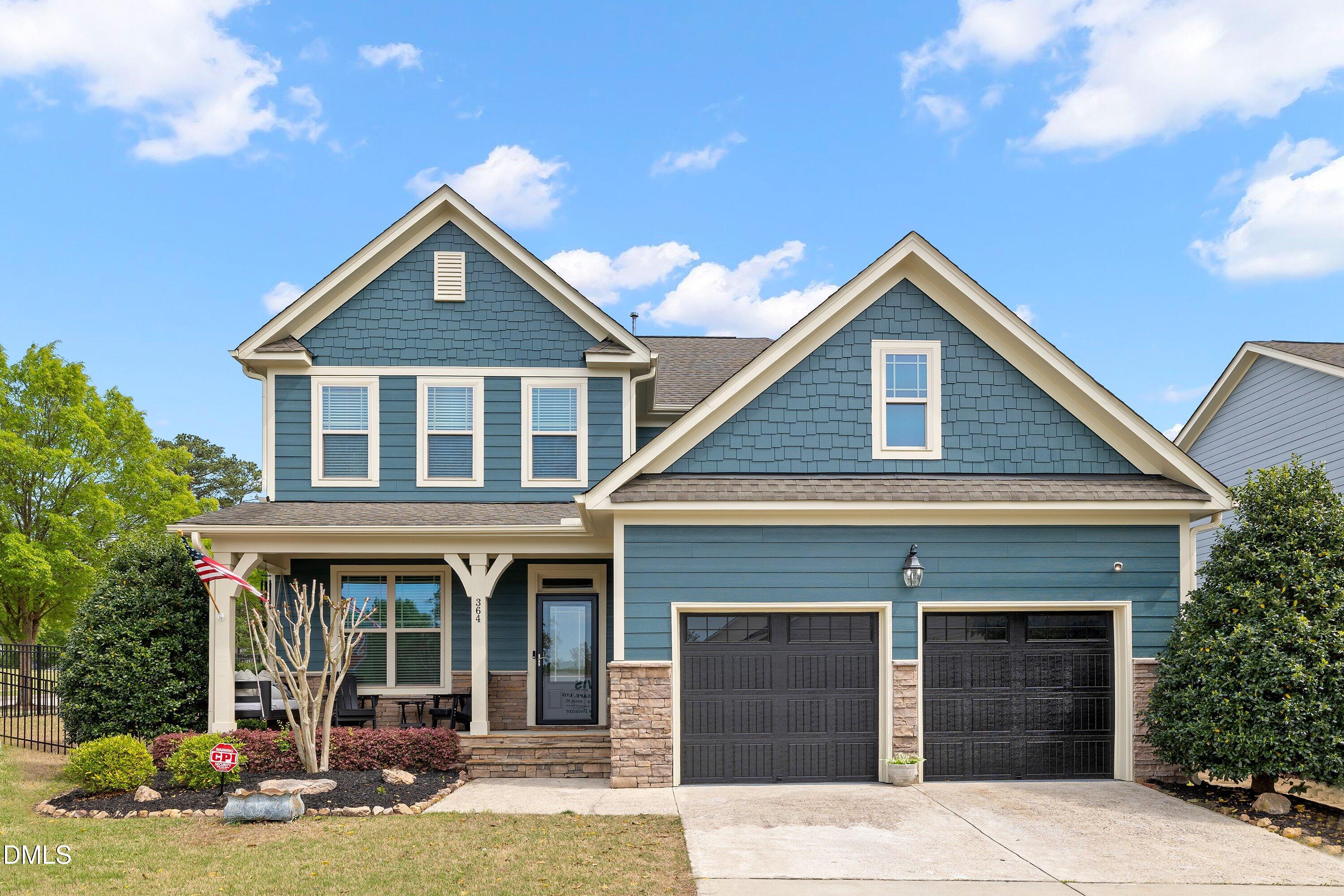 364 Springtime Fields Lane Wake Forest, NC 27587 - Photo 5 of 73 Exterior Front