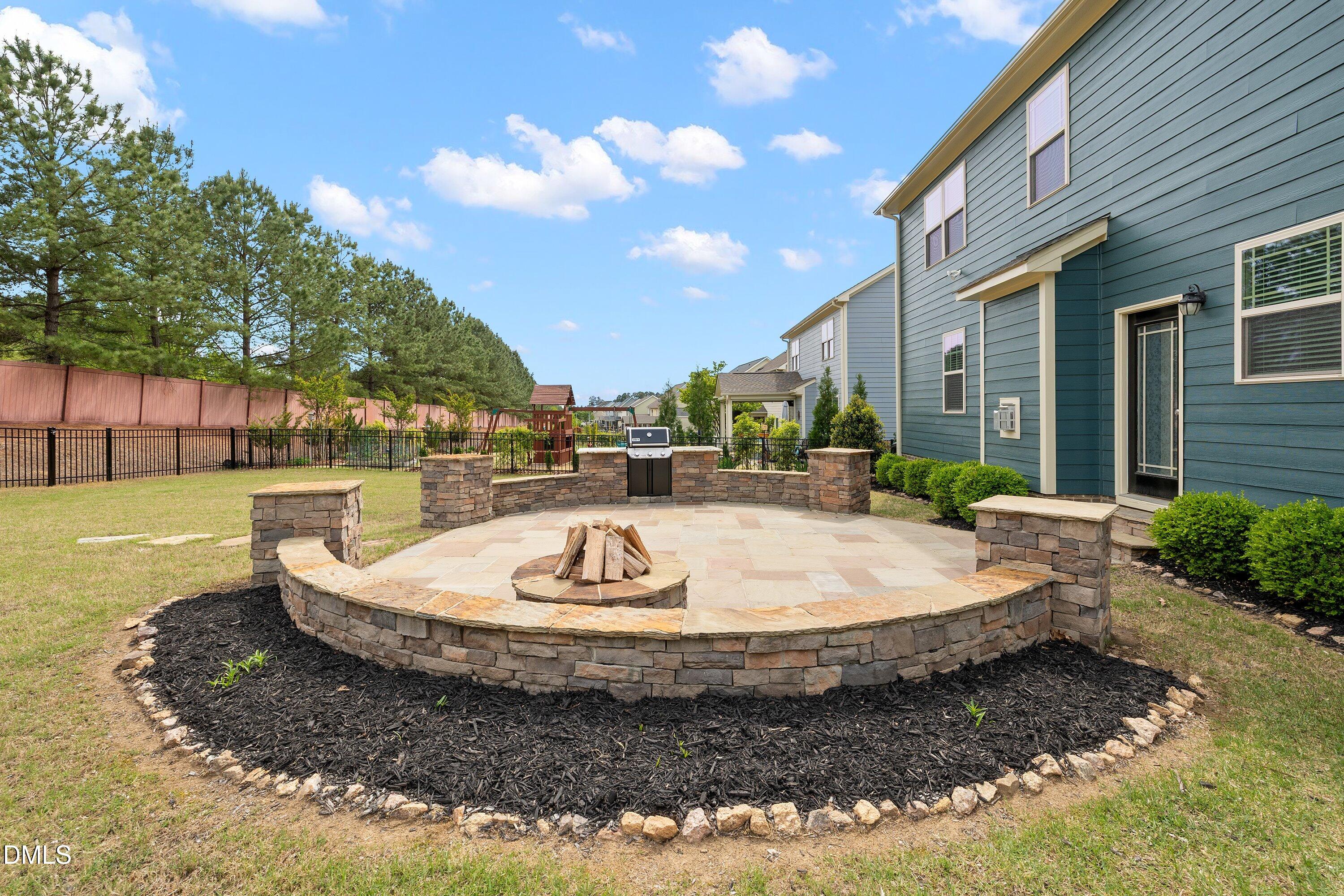 364 Springtime Fields Lane Wake Forest, NC 27587 - Photo 53 of 73 Patio/Outdoor Kitchen