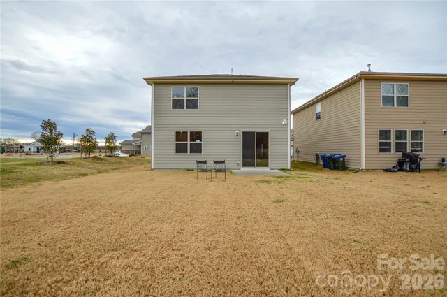 a house view with a ocean view