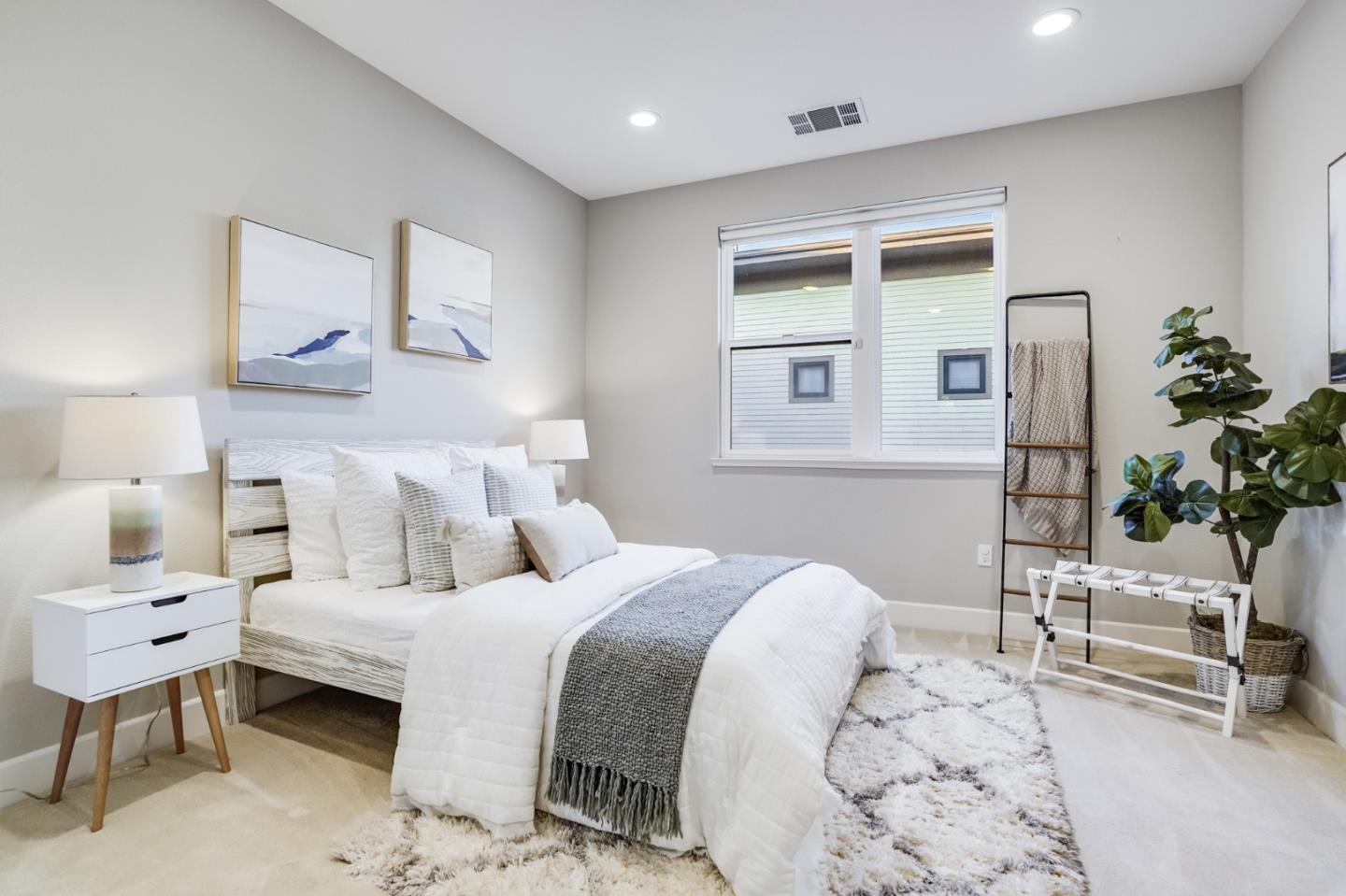 415 Franklin Parkway San Mateo, CA 94403 - Photo 19 of 31 a bedroom with a large bed and a window