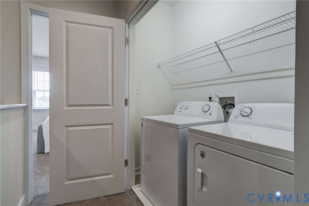 2006 Libbie Lake W Street, Unit B Richmond, VA 23230 - Photo 32 of 43 a utility room with dryer and washer