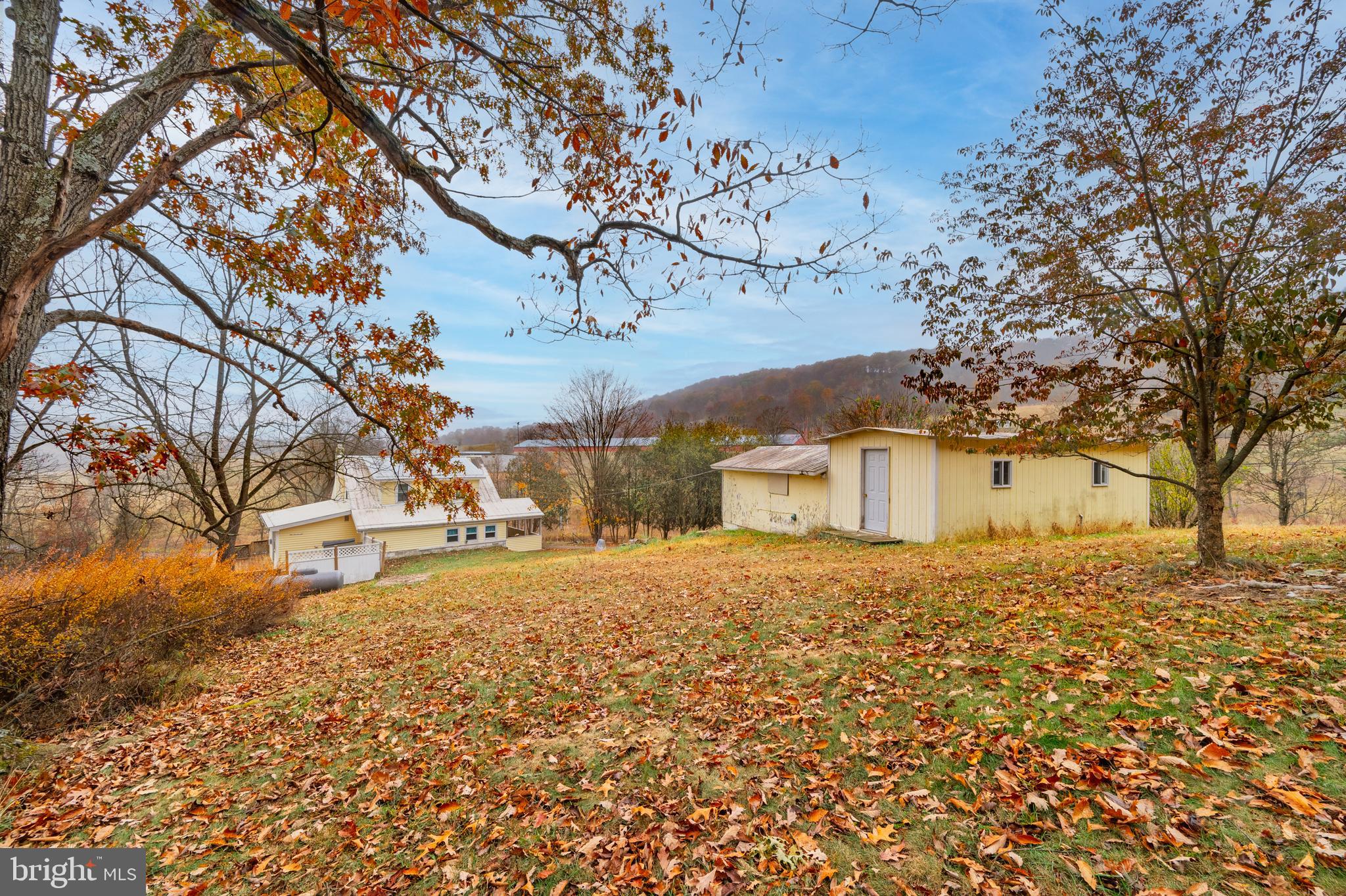 2906 Needmore Road Baker, WV 26801 - Photo 8 of 22 a big house with trees in front of it