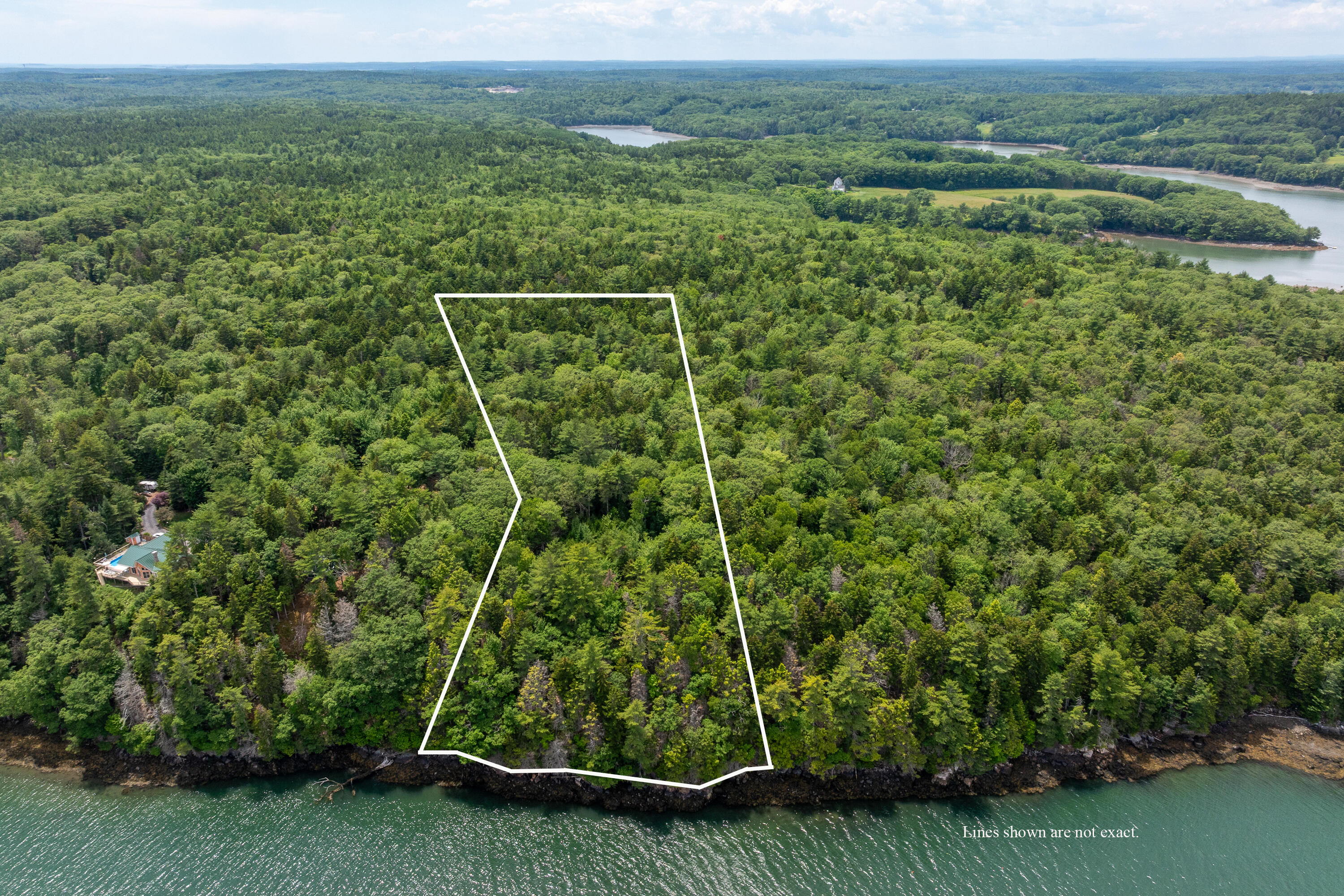 205 Steves Road Boothbay, ME 04537 - Photo 1 of 17 205 Steves Rd. Boothbay-Property lines