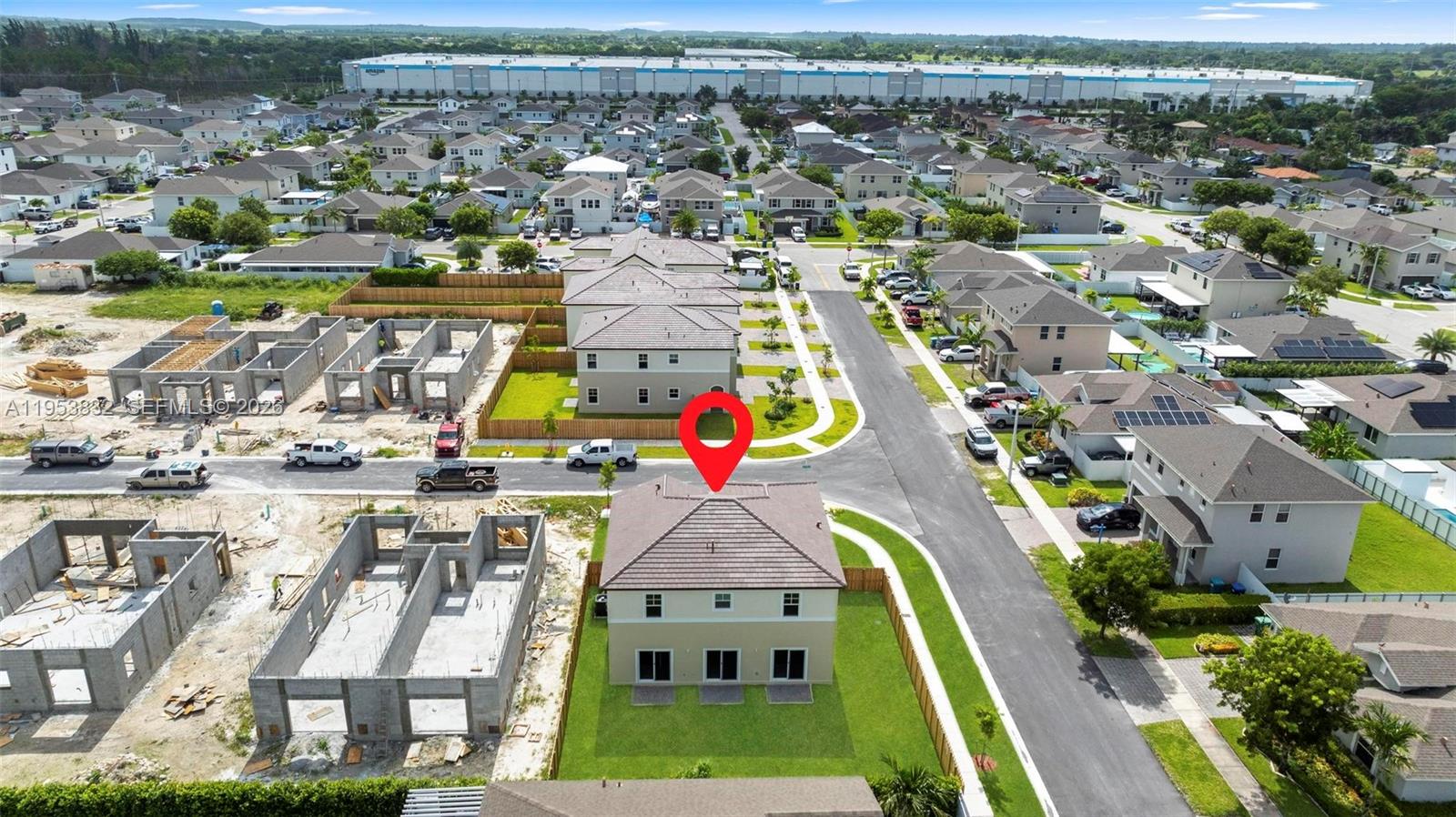 27364 Southwest 133rd Path Homestead, FL 33032 - Photo 40 of 40 an aerial view of residential houses with outdoor space
