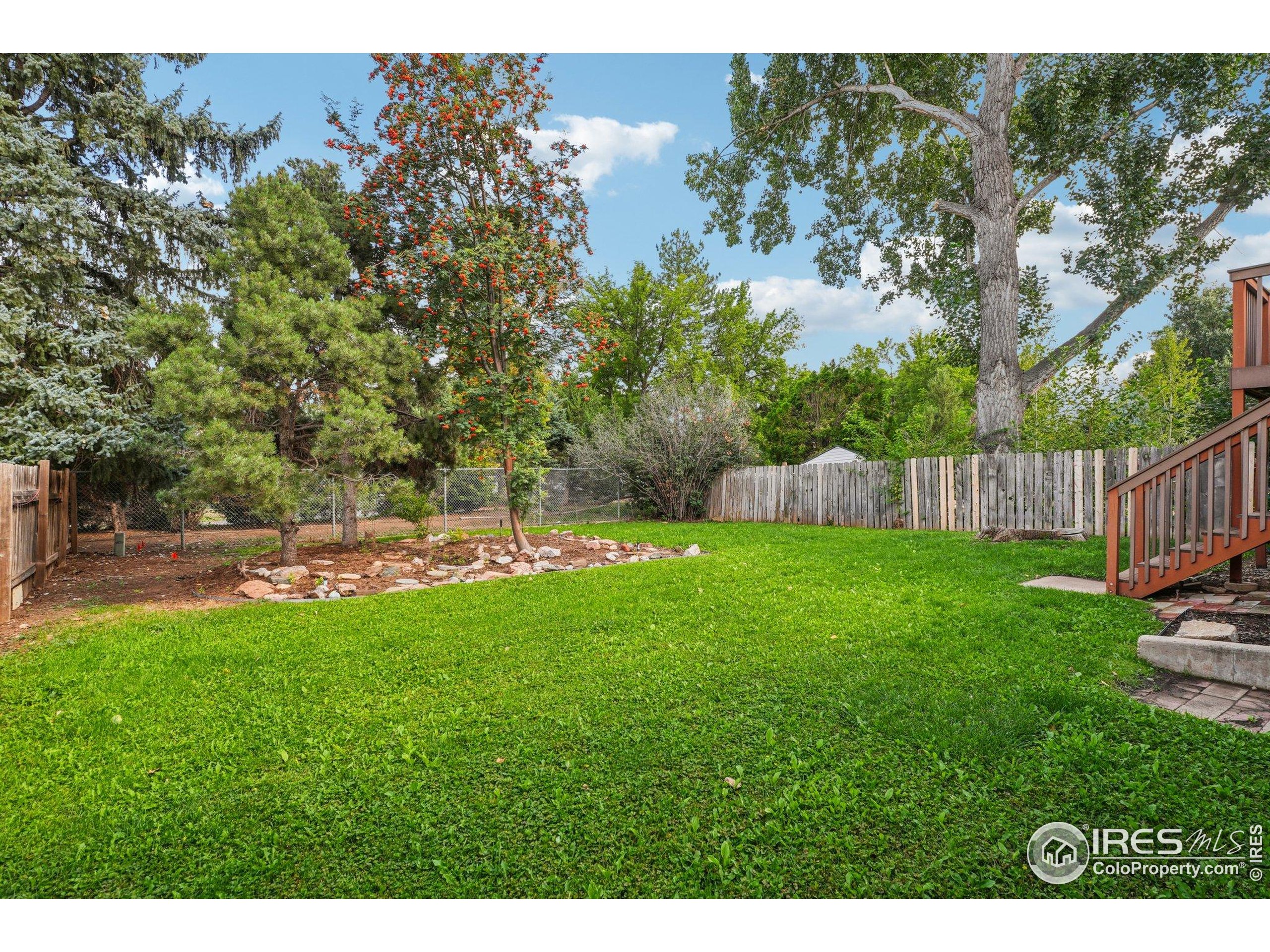 2442 Amherst Street Fort Collins, CO 80525 - Photo 40 of 49 a view of garden with patio