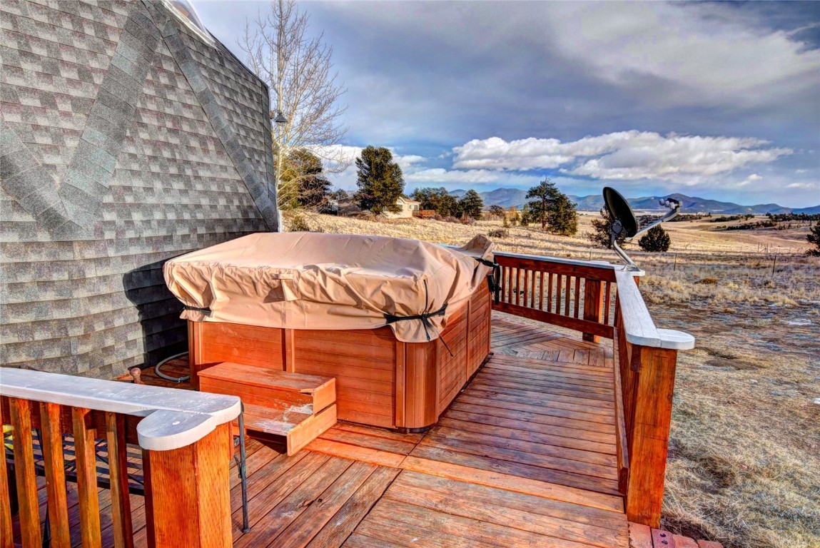 810 Buffalo Ridge Road Como, CO 80432 - Photo 23 of 31 a terrace with outdoor seating