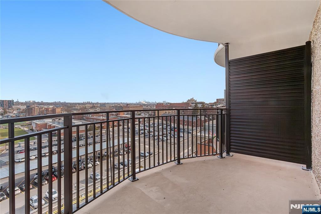 150 Overlook Avenue, Unit 6E Hackensack, NJ 07601 - Photo 12 of 30 a view of balcony with city view