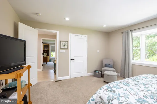 a view of a storage room