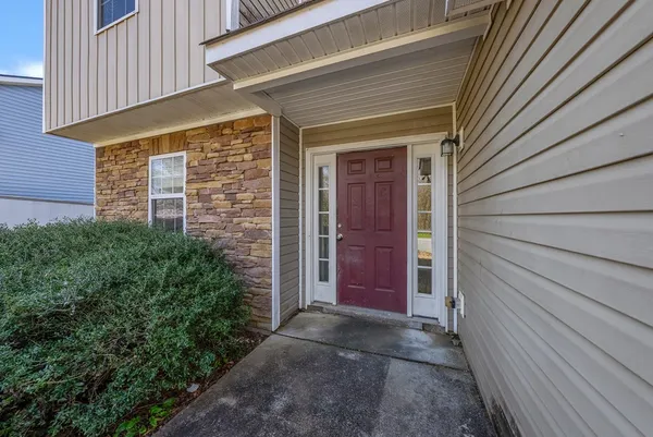 a view of front door of a house