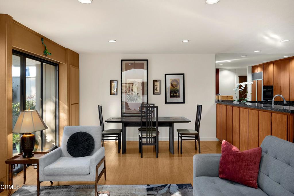 200 Arroyo Terrace Pasadena, CA 91103 - Photo 11 of 66 a living room with fireplace furniture and a large window