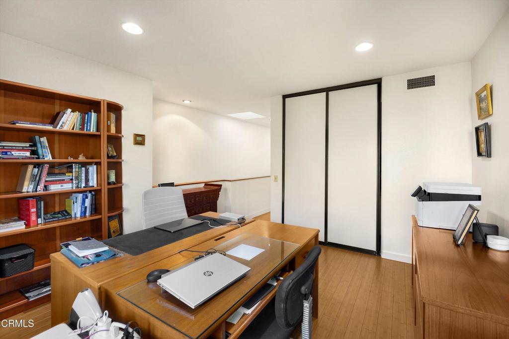 200 Arroyo Terrace Pasadena, CA 91103 - Photo 32 of 66 a view of a workspace with furniture
