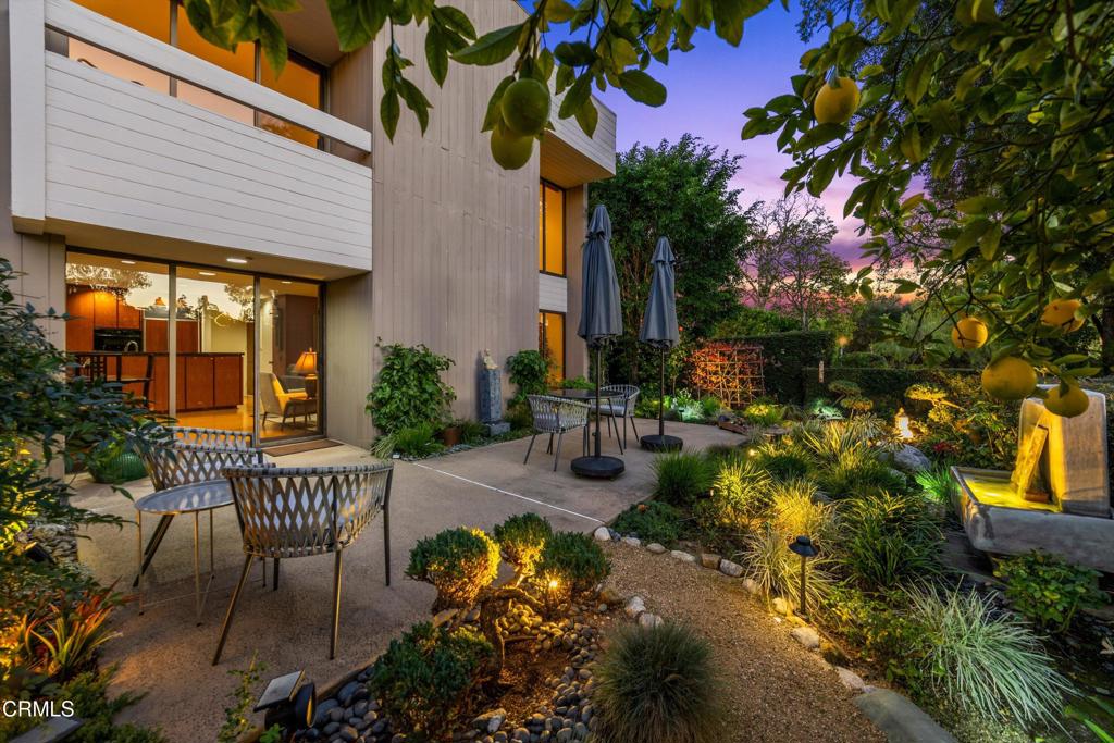 200 Arroyo Terrace Pasadena, CA 91103 - Photo 51 of 66 a view of a house with backyard and sitting area