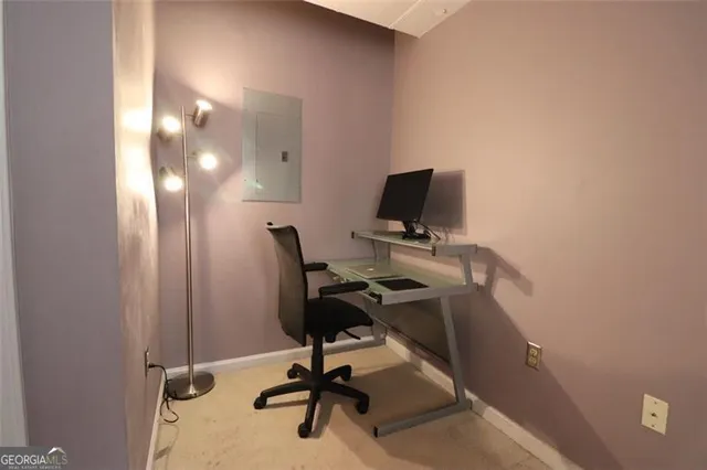 a view of bedroom and window