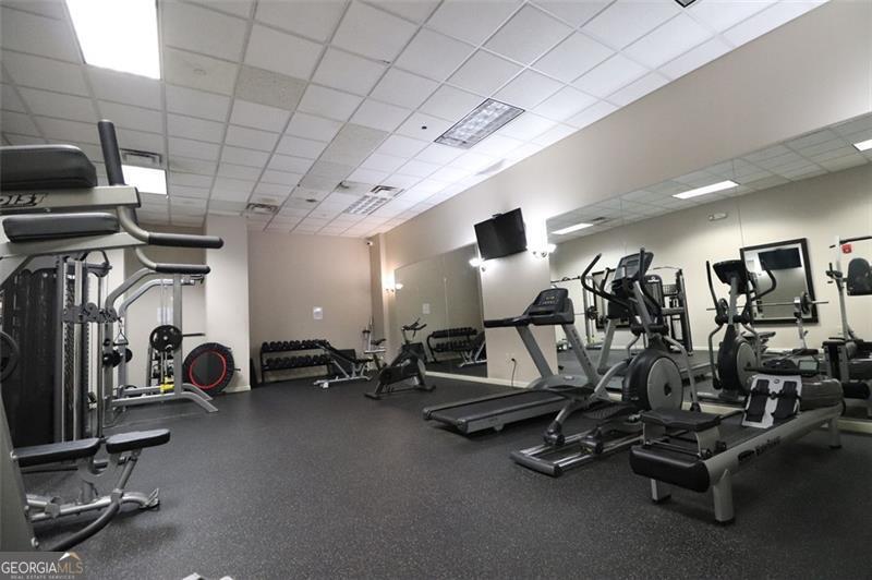 32 Peachtree Street, Unit 1601 Atlanta, GA 30303 - Photo 33 of 55 a view of a room with gym equipment