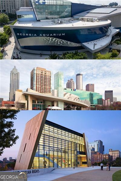 32 Peachtree Street, Unit 1601 Atlanta, GA 30303 - Photo 52 of 55 a building view with swimming pool and outdoor seating