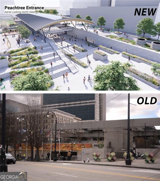 32 Peachtree Street, Unit 1601 Atlanta, GA 30303 - Photo 53 of 55 a view of a city