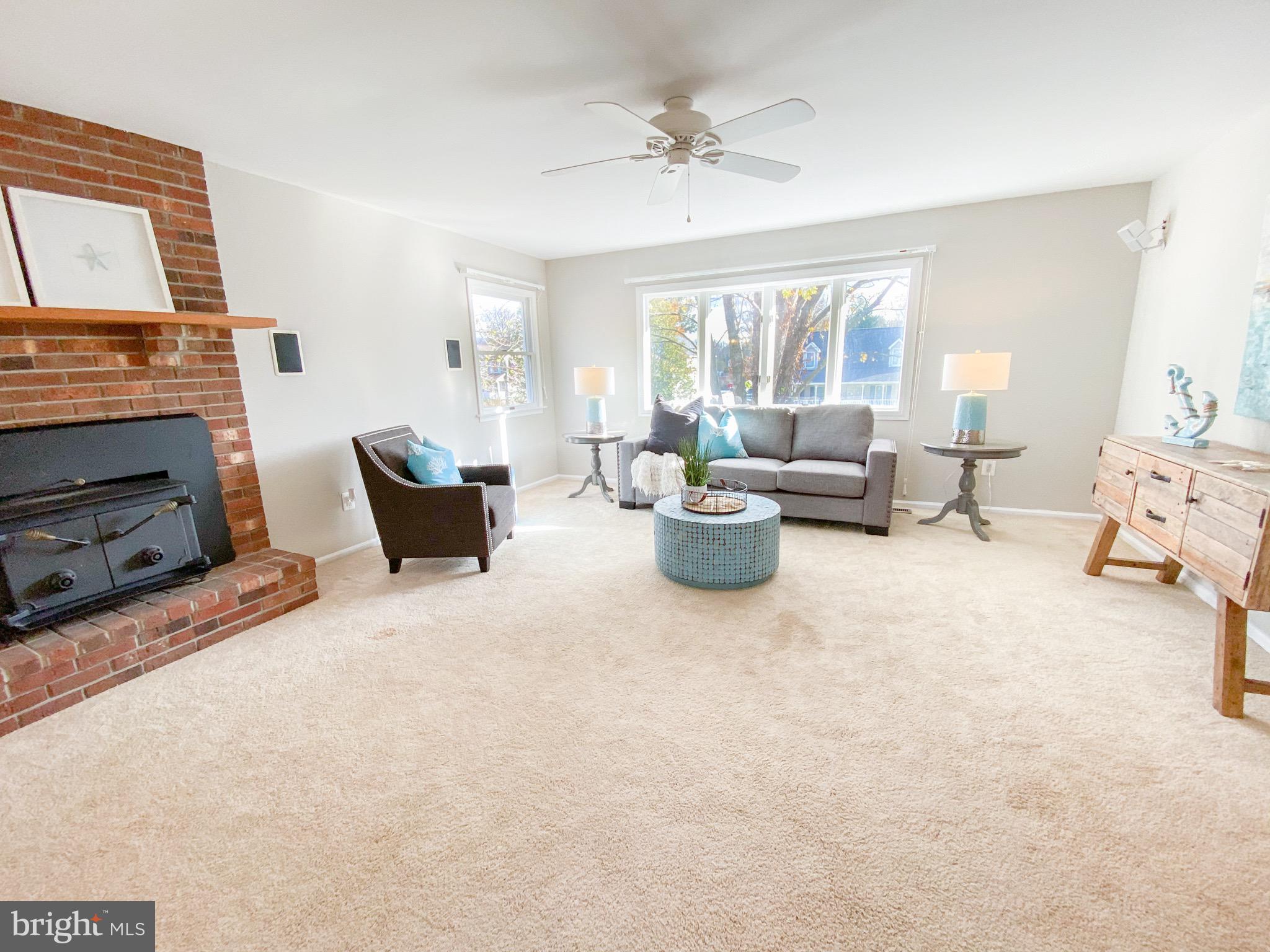 705 Mason Road Stevensville, MD 21666 - Photo 44 of 72 Second Floor Living Room w/ Fireplace