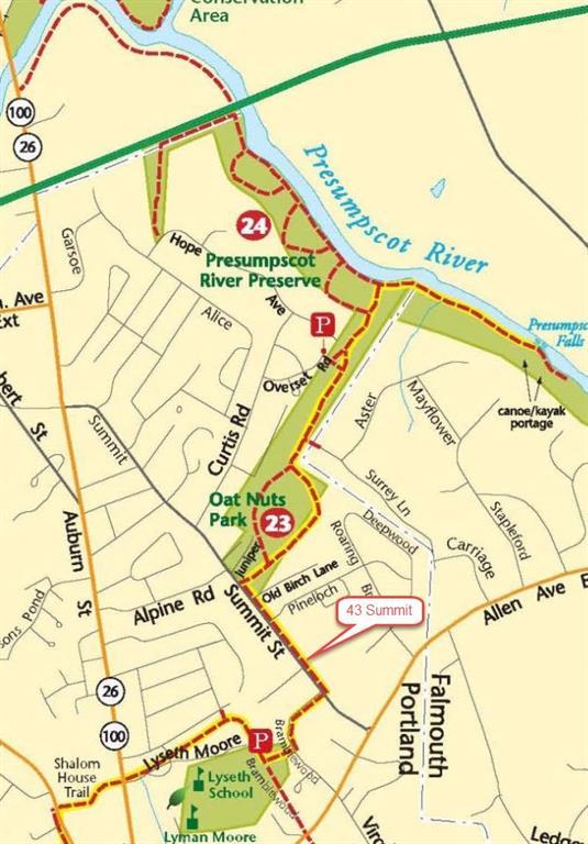 43 Summit Street Portland, ME 04103 - Photo 35 of 35 Miles of trails in your back yard. ...