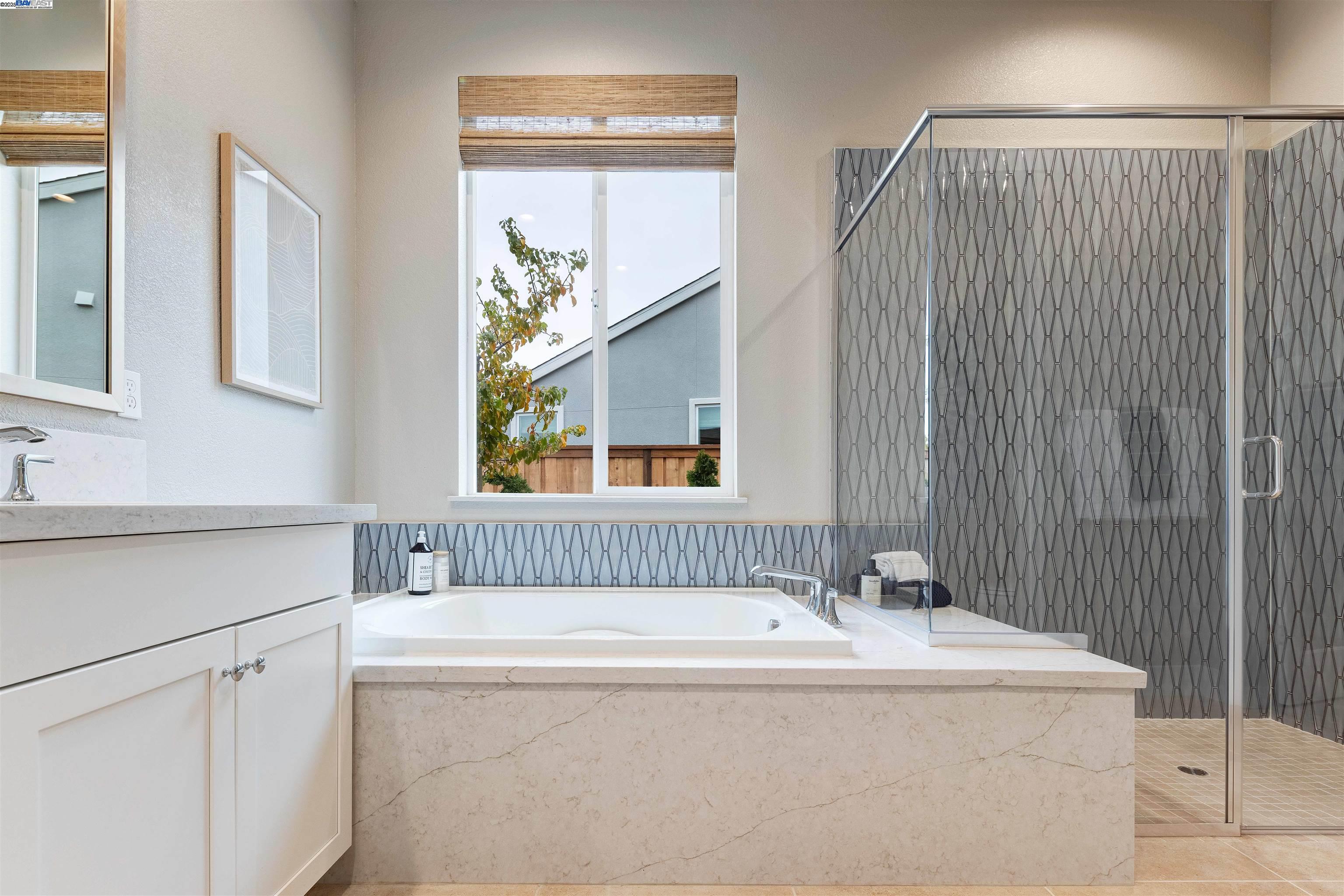 1371 Crescent Avenue Manteca, CA 95336 - Photo 30 of 55 a bathroom with a sink and a mirror