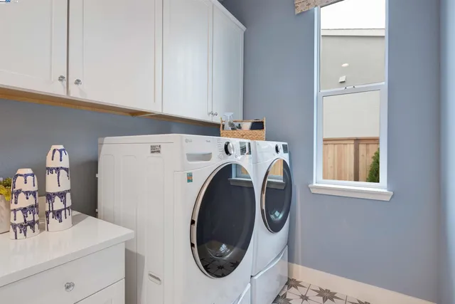 a workspace with furniture and a book shelf