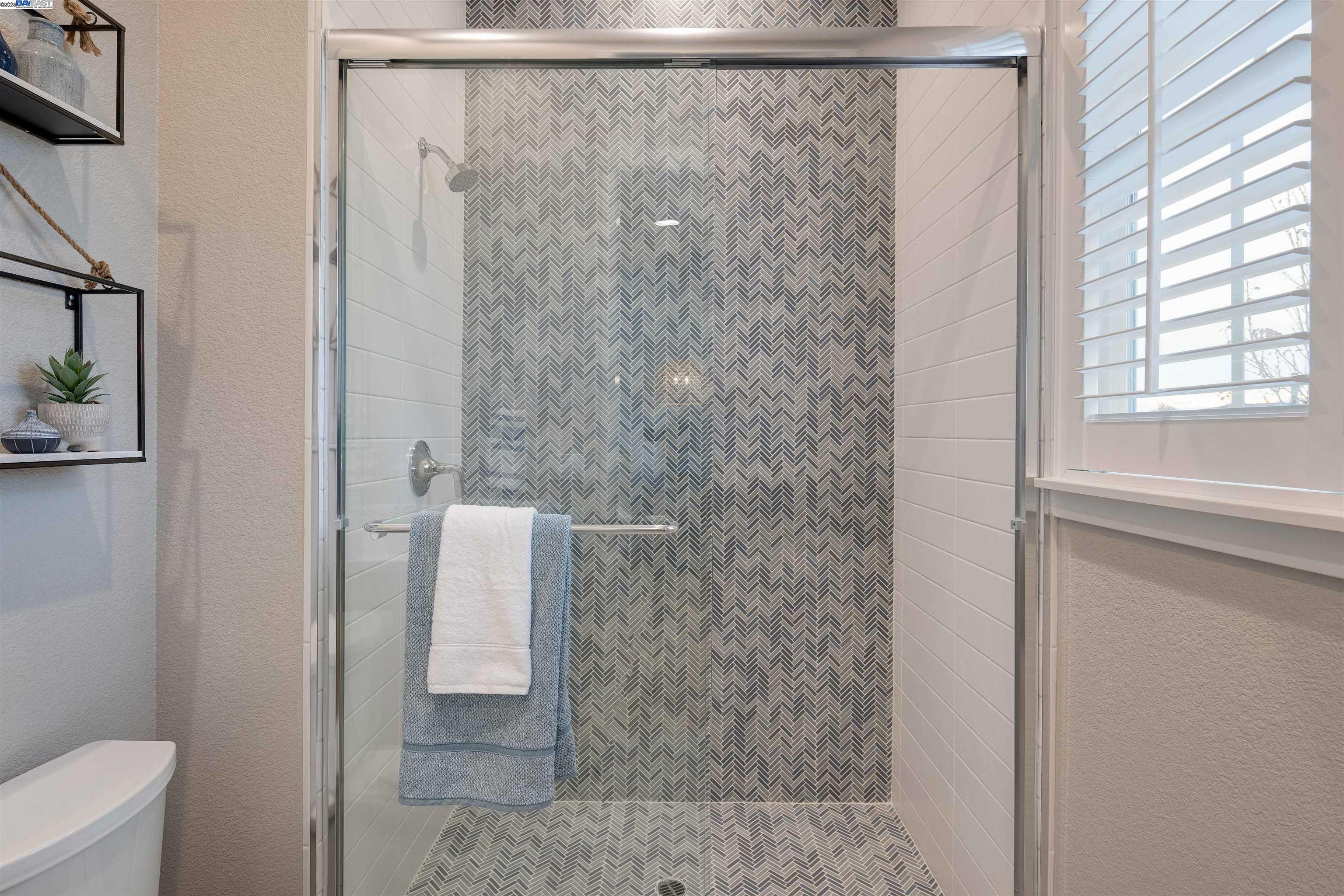 1371 Crescent Avenue Manteca, CA 95336 - Photo 47 of 55 a bathroom with a shower and a toilet