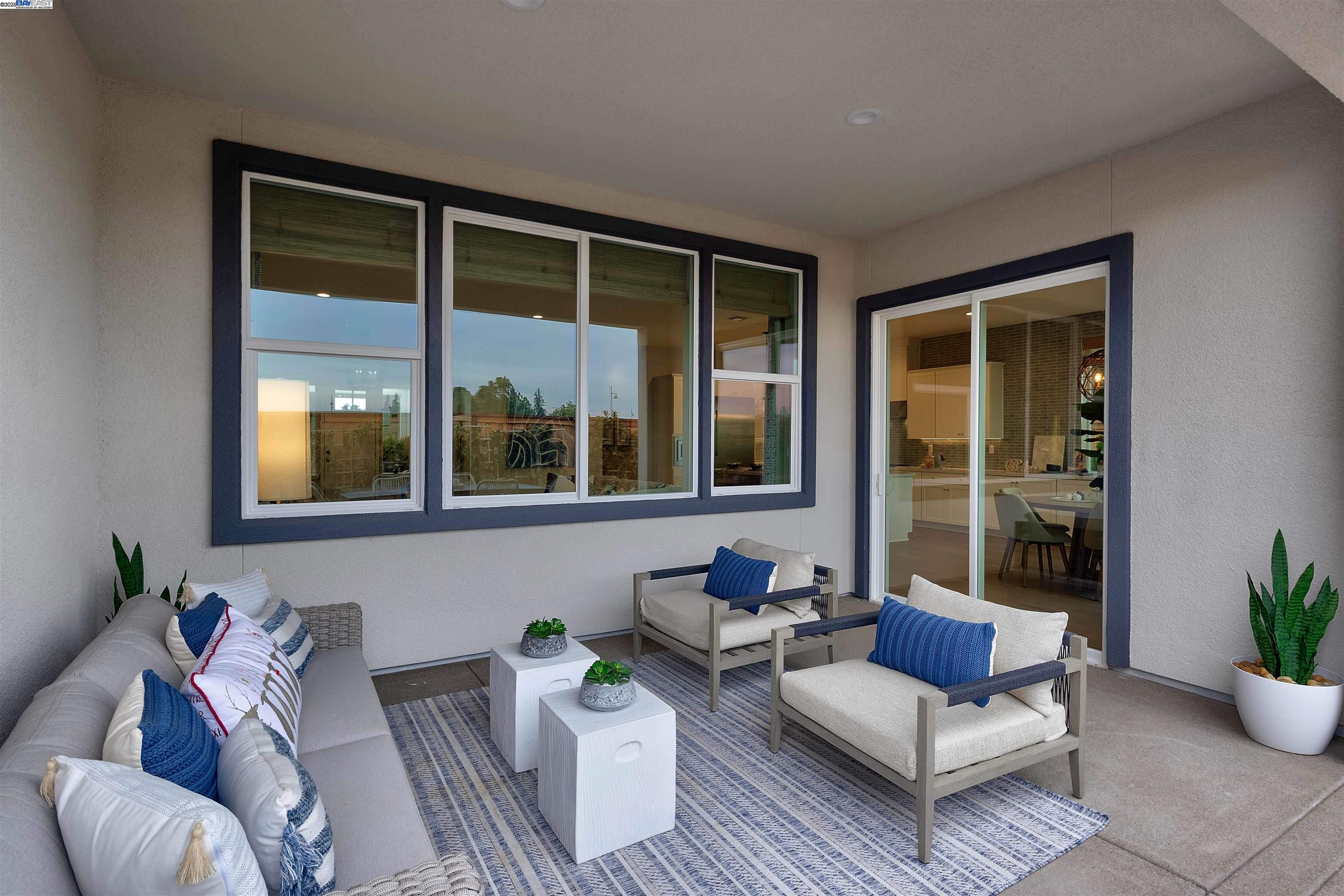 1371 Crescent Avenue Manteca, CA 95336 - Photo 50 of 55 a living room with furniture and a potted plant