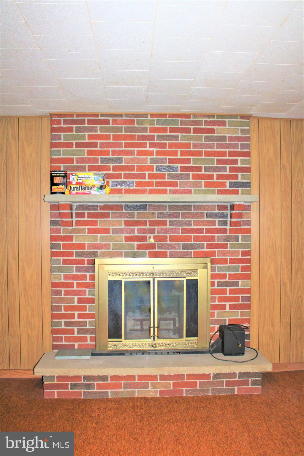 14603 Viewcrest Road Southwest Cumberland, MD 21502 - Photo 66 of 79 Lower Level Family Room Fireplace