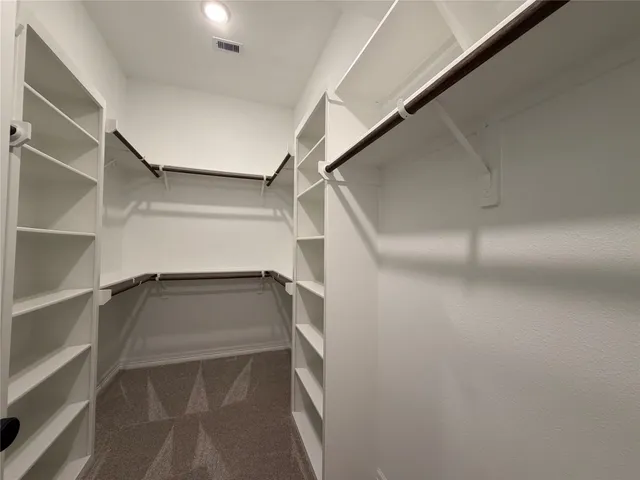 a view of walk in closet
