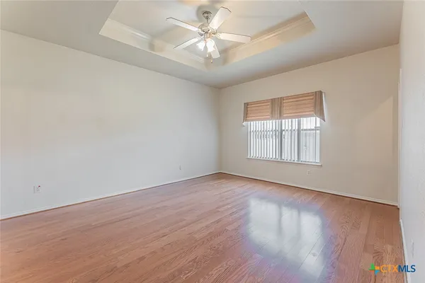 wooden floor in an empty room