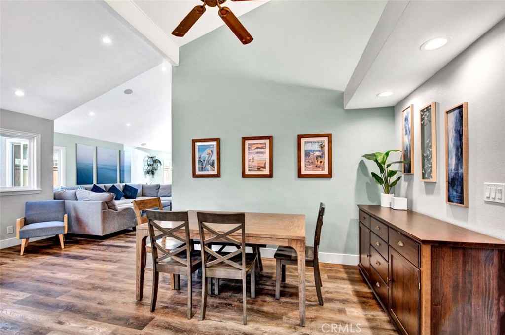 14762 Bridgeport Road Tustin, CA 92780 - Photo 9 of 29 a view of a dining room with furniture window and wooden floor