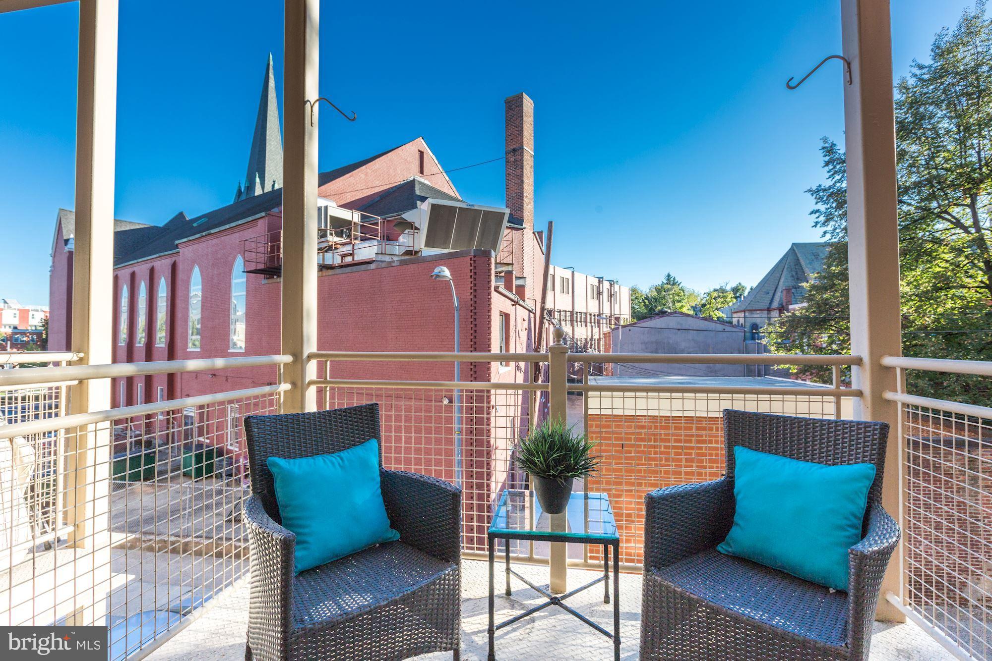 1210 R Street Northwest, Unit 215 Washington, DC 20009 - Photo 15 of 20 Private Balcony