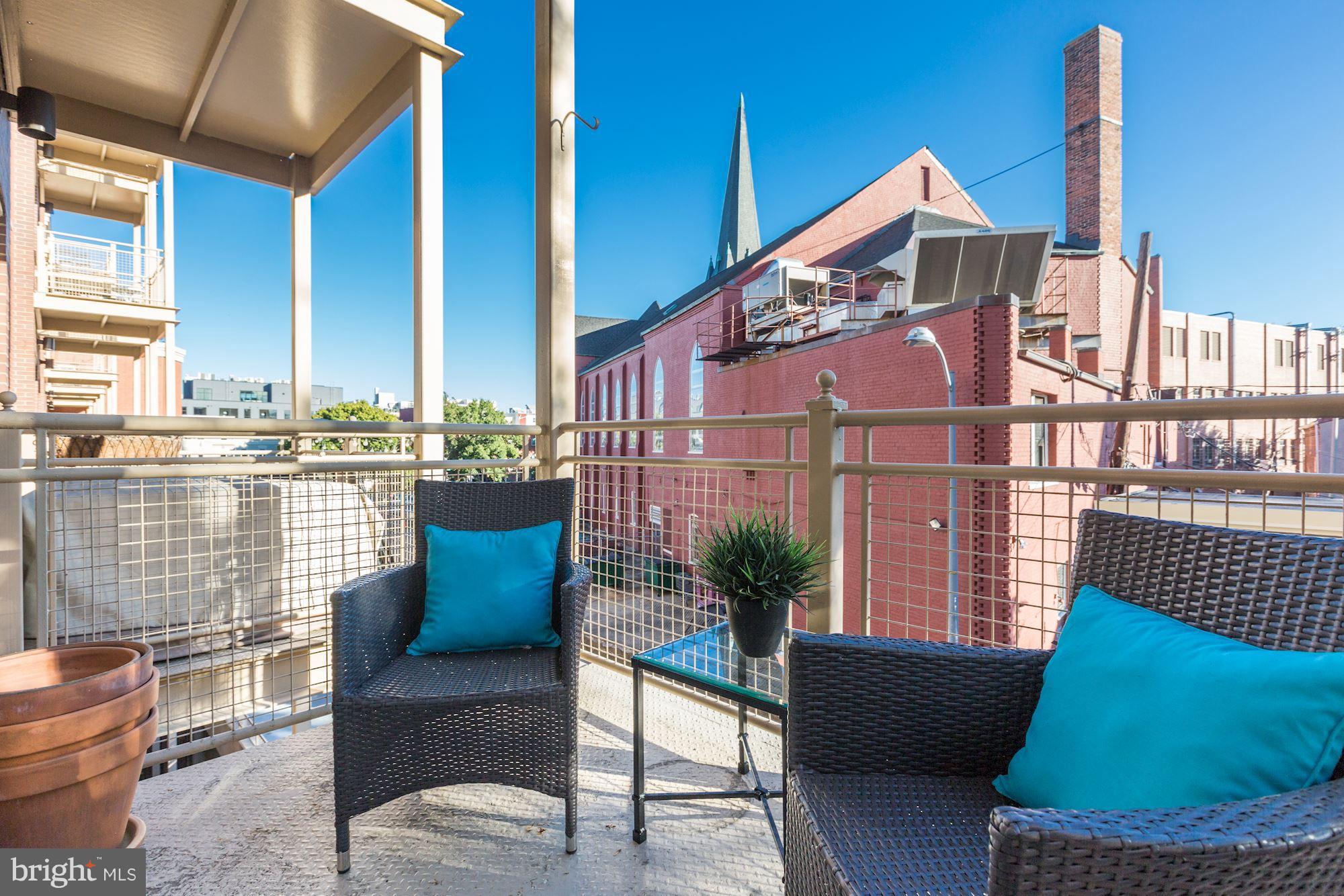 1210 R Street Northwest, Unit 215 Washington, DC 20009 - Photo 16 of 20 Balcony