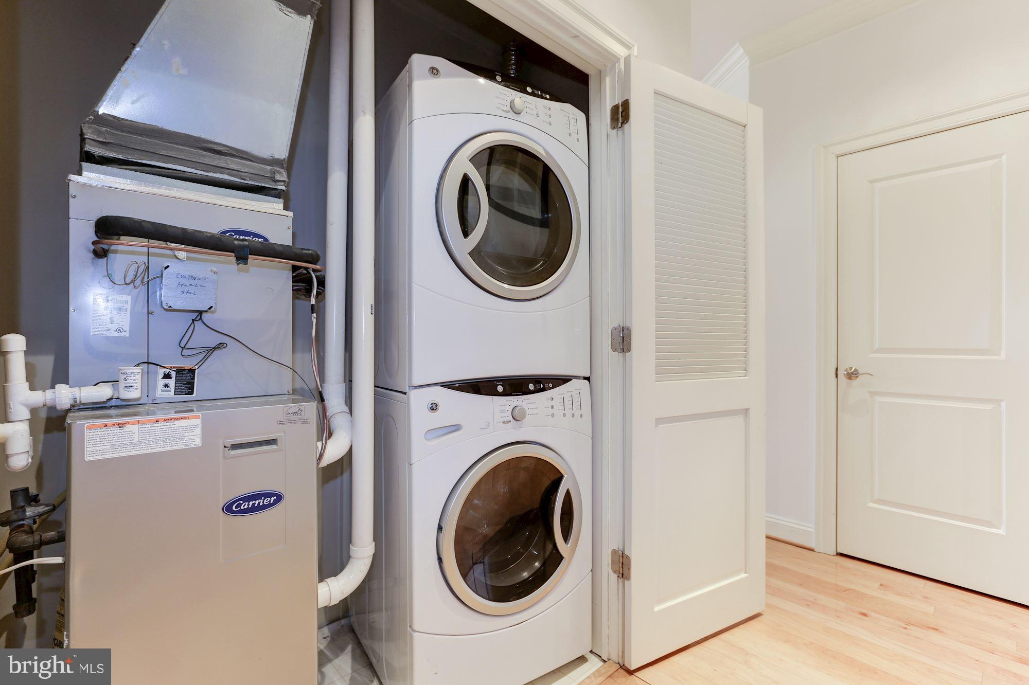 1210 R Street Northwest, Unit 215 Washington, DC 20009 - Photo 17 of 20 In-Unit Laundry