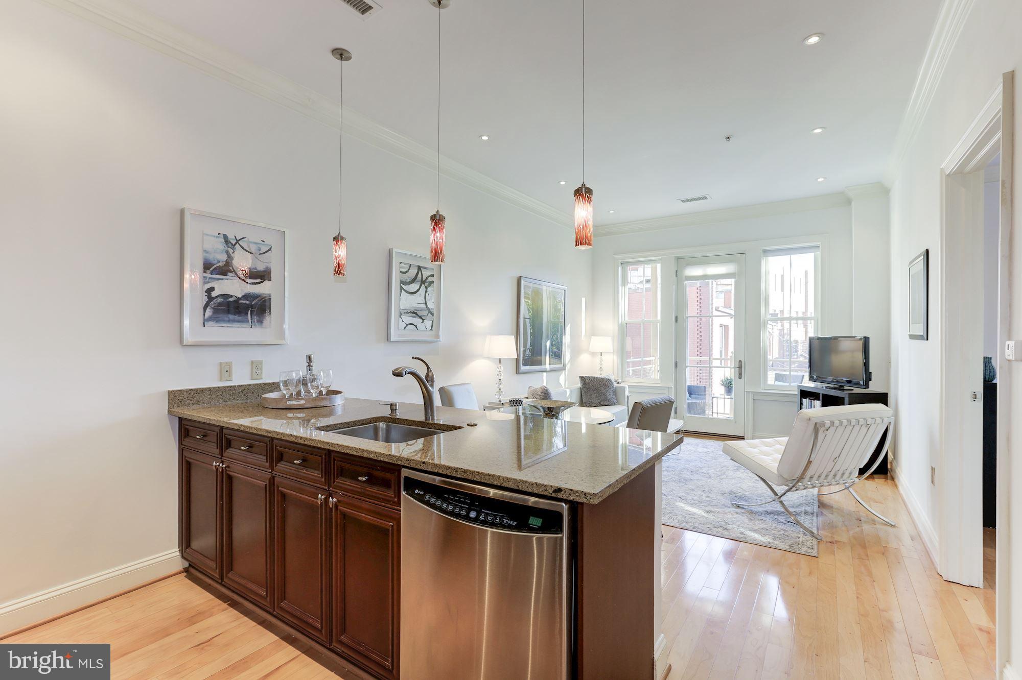 1210 R Street Northwest, Unit 215 Washington, DC 20009 - Photo 20 of 20 Open Concept Floor Plan