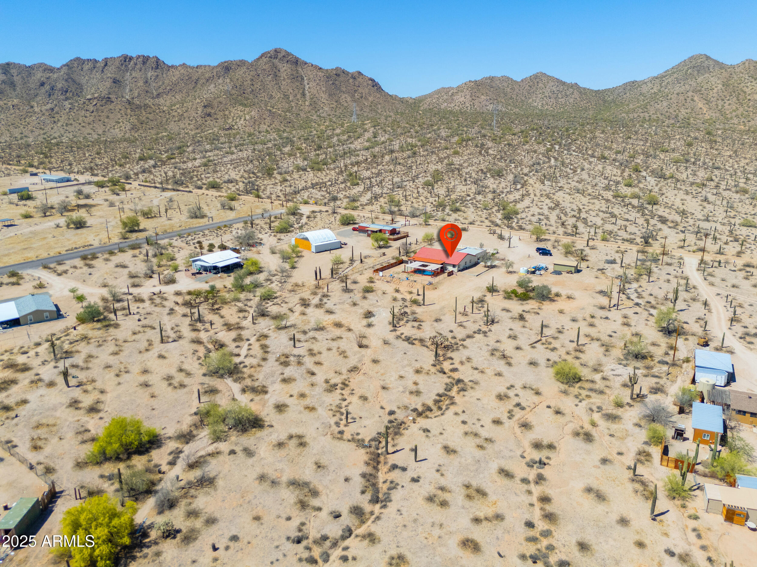 209 South Hidden Valley Road Maricopa, AZ 85139 - Photo 34 of 37 Aerial (2)