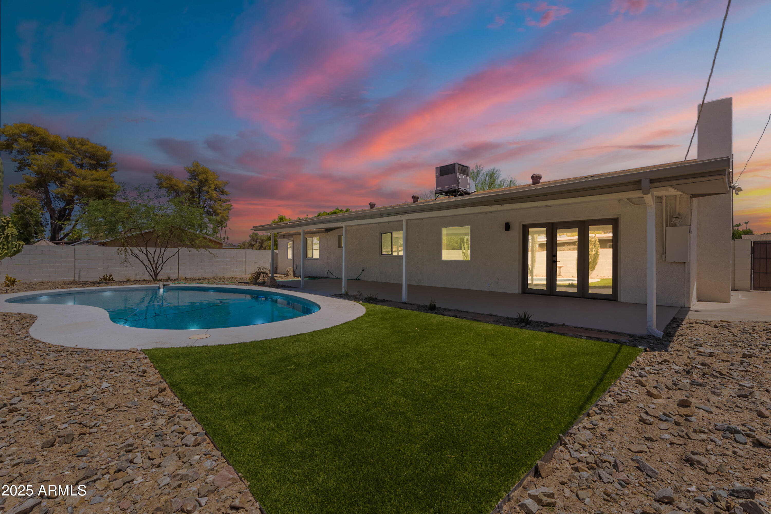 1530 East Alameda Drive Tempe, AZ 85282 - Photo 54 of 54 a view of a house with a swimming pool