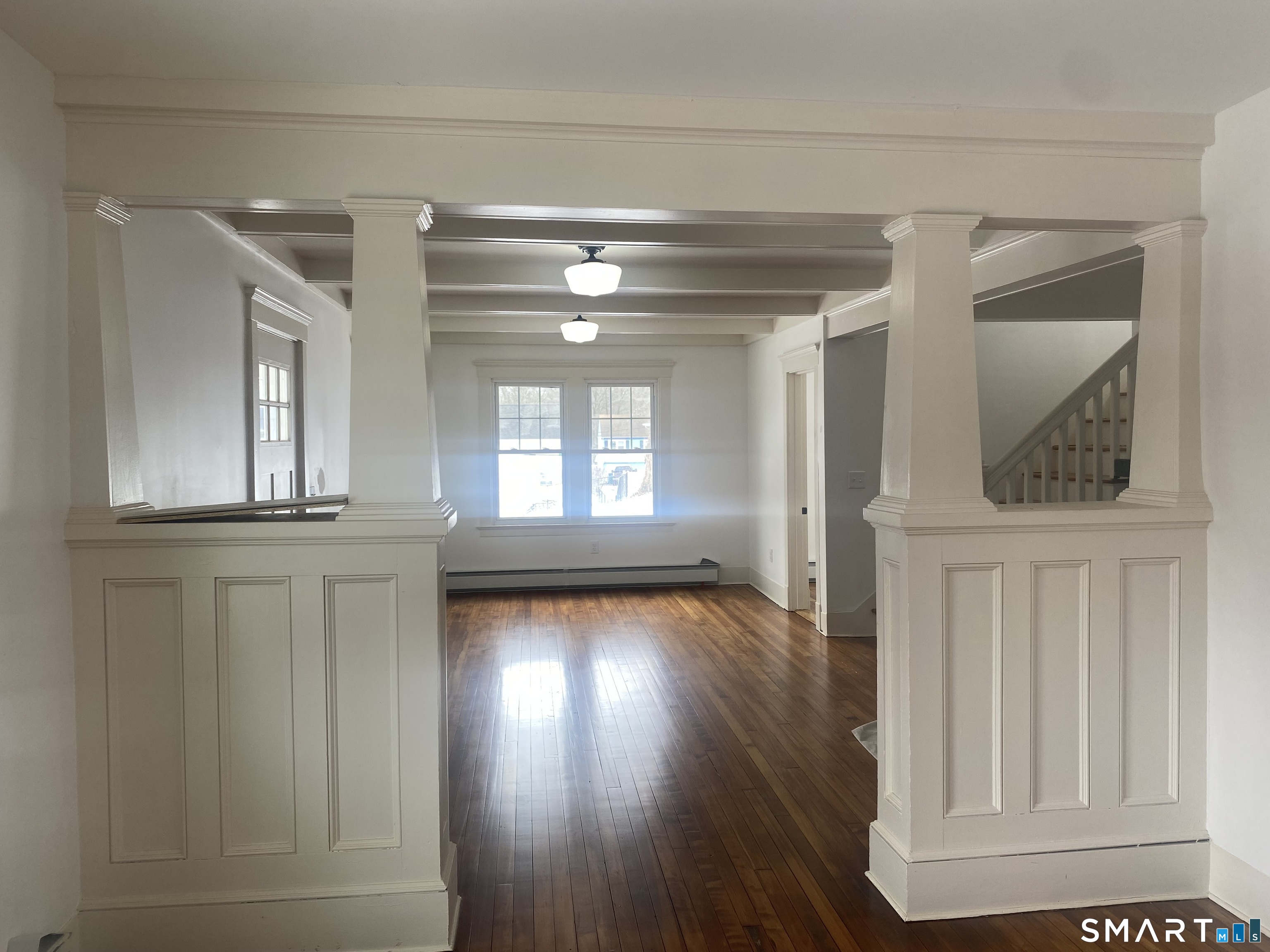 86 Foote Street Hamden, CT 06517 - Photo 13 of 14 view of empty room with wooden floor and fan