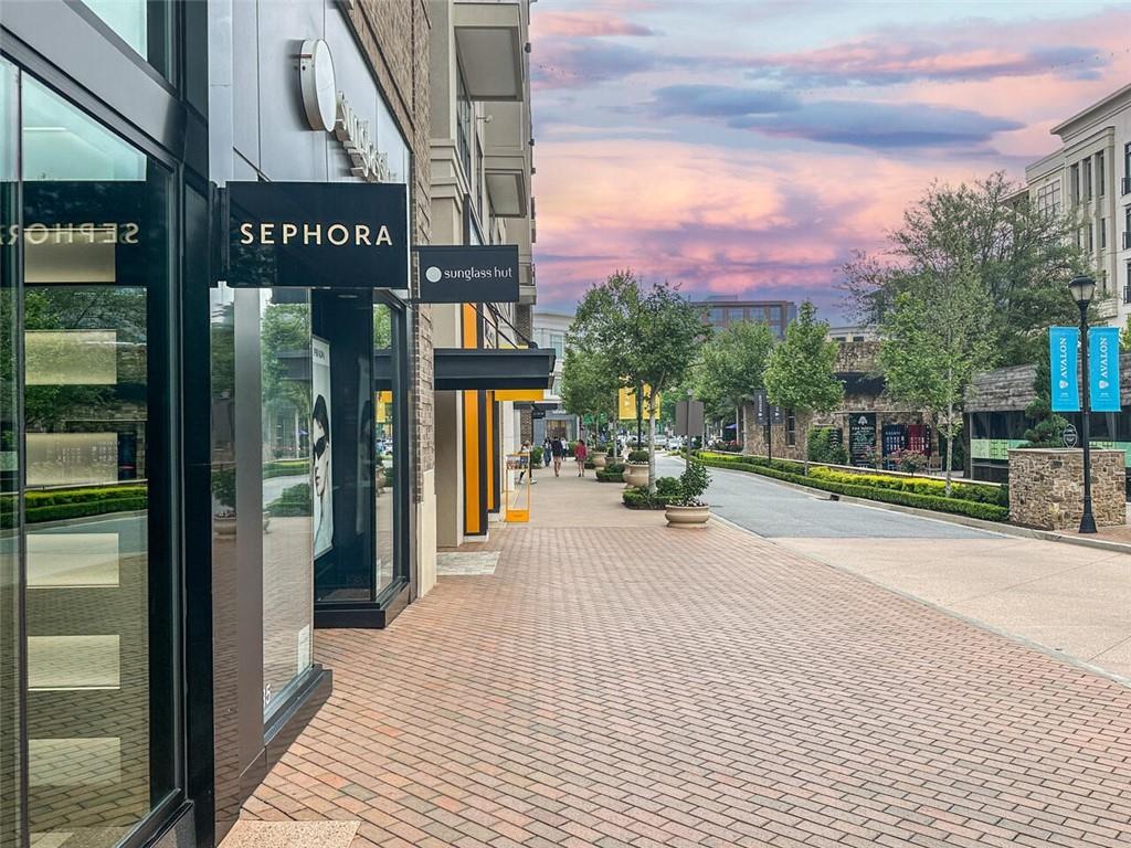 355 Chiswick Circle Alpharetta, GA 30009 - Photo 42 of 57 a view of a brick building with a large window