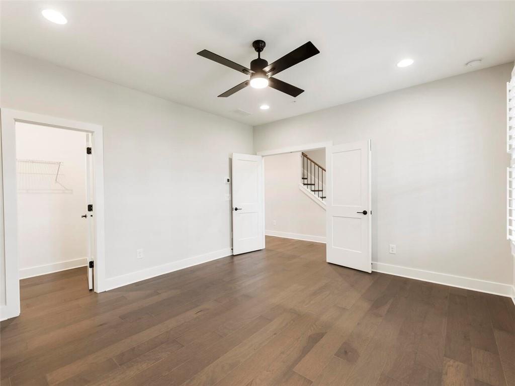 355 Chiswick Circle Alpharetta, GA 30009 - Photo 5 of 57 an empty room with fan and a ceiling fan