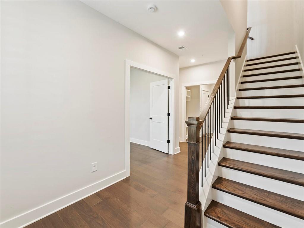 355 Chiswick Circle Alpharetta, GA 30009 - Photo 8 of 57 a view of entryway with wooden floor