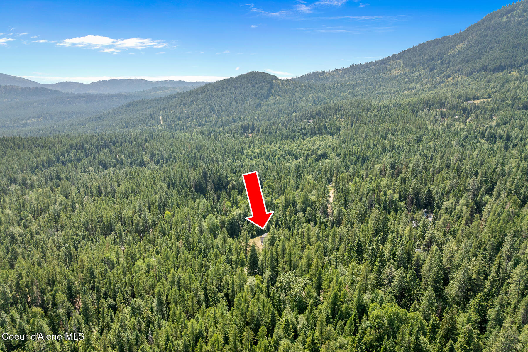 948 North Wrenco Road Sandpoint, ID 83864 - Photo 37 of 37 Aerial_948NWrencoRd-10_Arrow