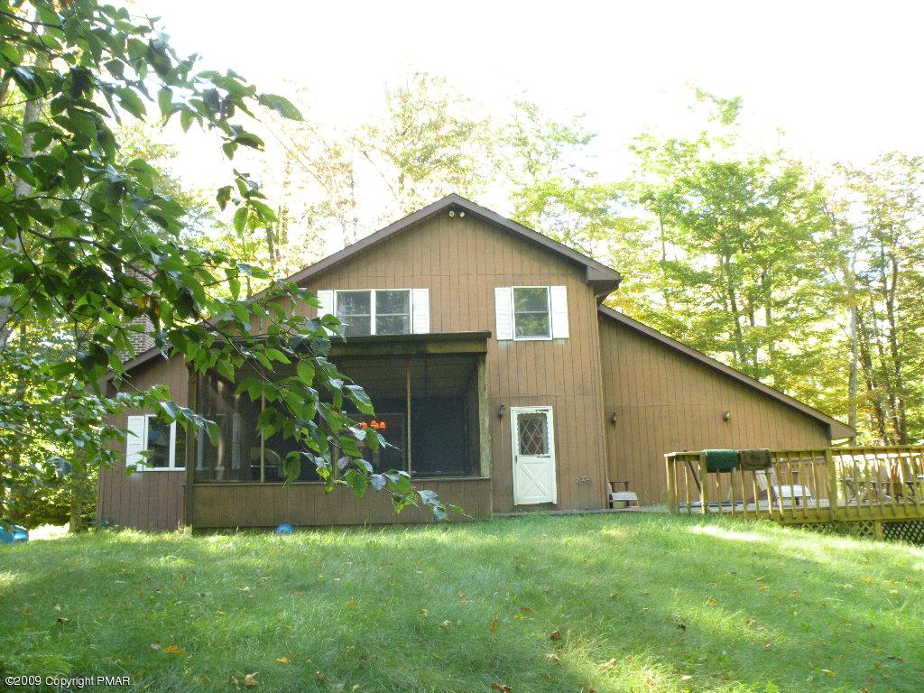 1008 Sawmill Road Pocono Lake, PA 18347 - Photo 3 of 16 Exterior back of home